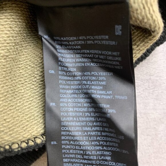 G Star Mens Sweater Medium Green Black Tiger Camo Crewneck Long Sleeve Army - Picture 6 of 9